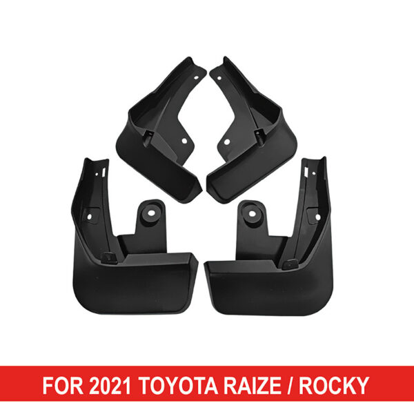 MudFlaps Toyota Raize Rocky 