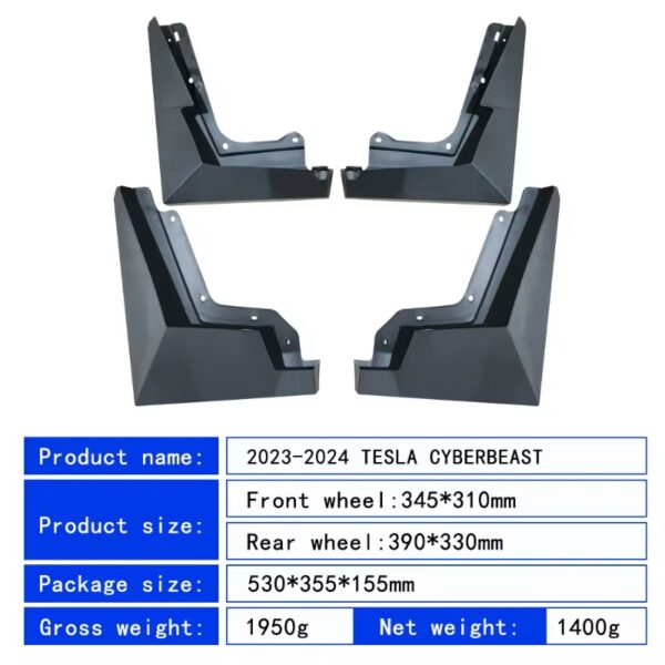 Car Mud Flaps TESLA CYBERTRUCK