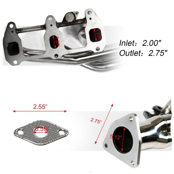 Turbo Exhaust Manifold Headers for Mazda
